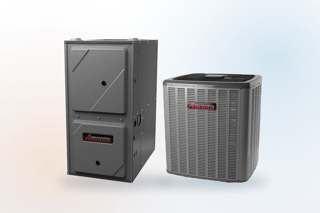 Amana furnace and air conditioner