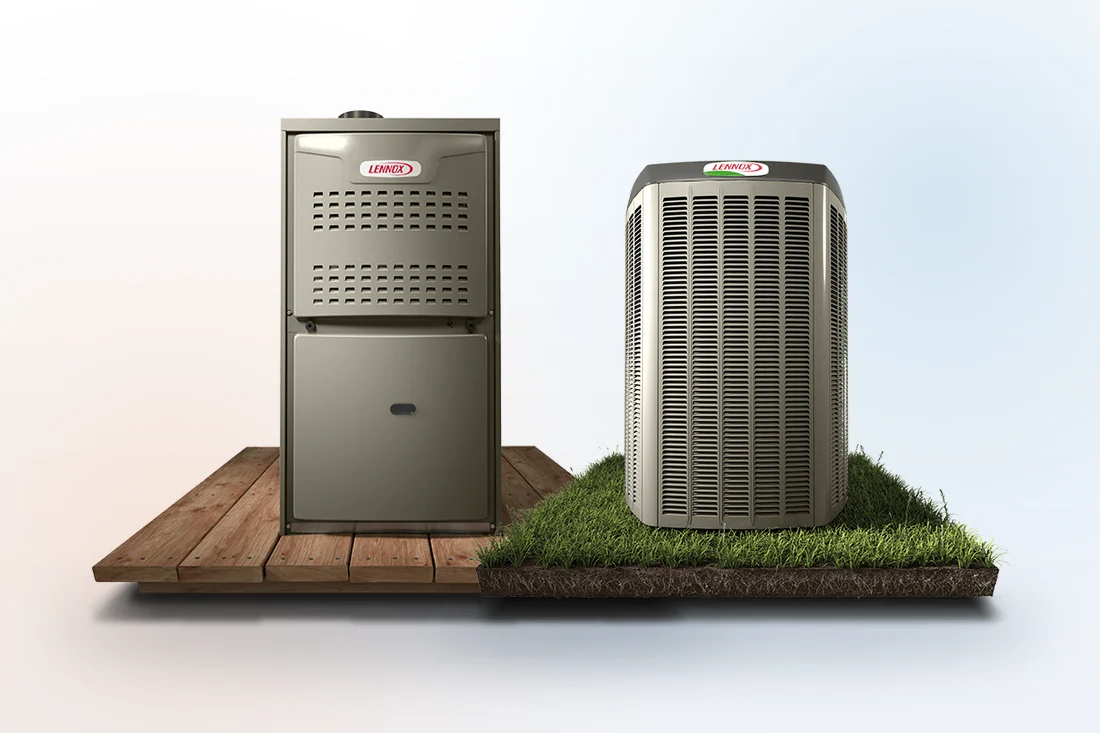 Lennox furnace and air conditioner